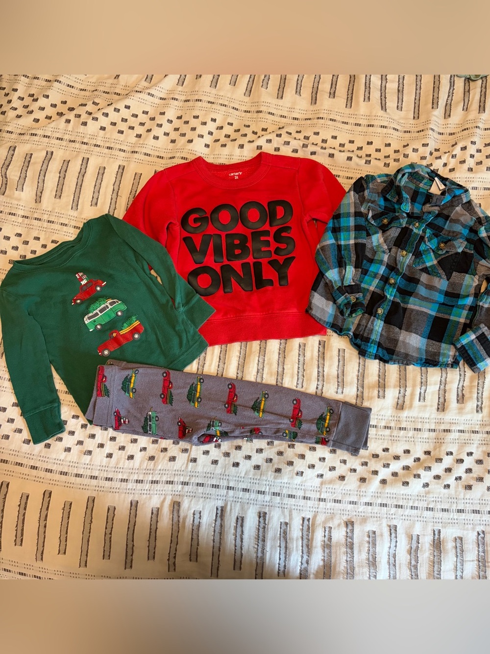4 Piece Toddler Boy Winter Bundle 2T